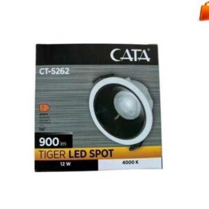 Cata-CT-5262-12W-Tiger-Led-Armatur-Siyah-Kasa-4000K.jpg Cata CT-5262 12W Tiger Led Armatür Siyah Kasa 4000K